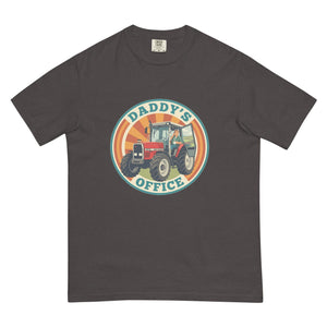 The Tractor Mugs Store Graphite Massey Ferguson 3075 DADDY'S OFFICE Retro | Unisex Premium T-shirt Quality Farmers Merch