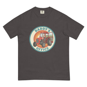 The Tractor Mugs Store Graphite Massey Ferguson 35X DADDY'S OFFICE Retro | Unisex Premium T-shirt Quality Farmers Merch