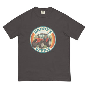 The Tractor Mugs Store Graphite Massey Ferguson 6480 DADDY'S OFFICE Retro | Unisex Premium T-shirt Quality Farmers Merch