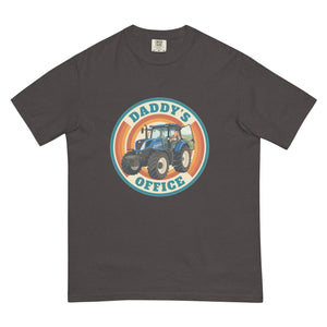 The Tractor Mugs Store Graphite New Holland T7.225 DADDY'S OFFICE Retro | Unisex Premium T-shirt Quality Farmers Merch