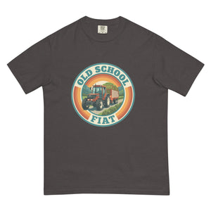 The Tractor Mugs Store Graphite / S FIATAGRI F140 OLD SCHOOL FIAT Retro | Unisex Premium T-shirt Quality Farmers Merch