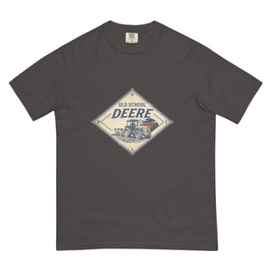 The Tractor Mugs Store Graphite / S John Deere 3350 OLD SCHOOL DEERE Heritage | Unisex Premium T-shirt Quality Farmers Merch