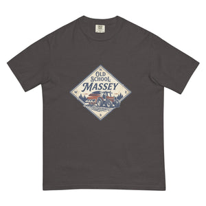 The Tractor Mugs Store Graphite / S Massey Ferguson 3075 OLD SCHOOL MASSEY Heritage | Unisex Premium T-shirt Quality Farmers Merch
