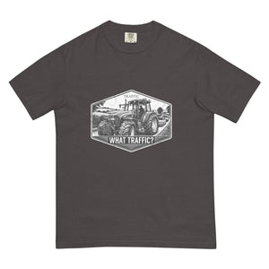 The Tractor Mugs Store Graphite / S New Holland TM 155 TRAFFIC WHAT TRAFFIC? Moose | Unisex Premium T-shirt Quality Farmers Merch