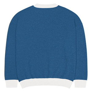 The Tractor Mugs Store Happy Ford Christmas Jumper | Relaxed Fit Knitted Crew Neck Sweater Quality Farmers Merch