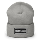 The Tractor Mugs Store Heather Grey OASIS Style 'Road Frontage' | Cuffed Beanie Quality Farmers Merch