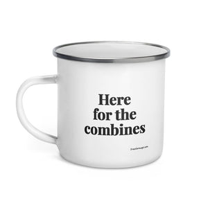 The Tractor Mugs Store Here for the Combines | Enamel Mug Quality Farmers Merch