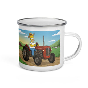 The Tractor Mugs Store Homer Massey 35 | Enamel Mug Quality Farmers Merch