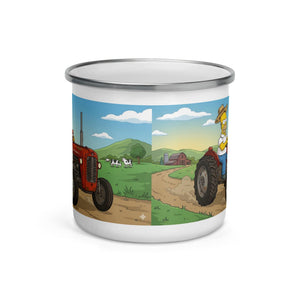 The Tractor Mugs Store Homer Massey 35 | Enamel Mug Quality Farmers Merch