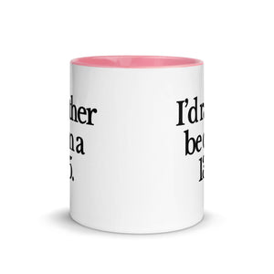 The Tractor Mugs Store I'D RATHER BE ON A 135 | Mug with Color Inside Quality Farmers Merch