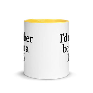 The Tractor Mugs Store I'D RATHER BE ON A 135 | Mug with Color Inside Quality Farmers Merch