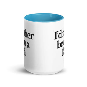 The Tractor Mugs Store I'D RATHER BE ON A 135 | Mug with Color Inside Quality Farmers Merch