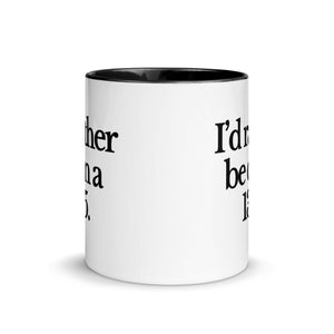 The Tractor Mugs Store I'D RATHER BE ON A 135 | Mug with Color Inside Quality Farmers Merch