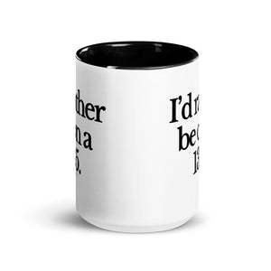 The Tractor Mugs Store I'D RATHER BE ON A 135 | Mug with Color Inside Quality Farmers Merch