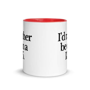 The Tractor Mugs Store I'D RATHER BE ON A 135 | Mug with Color Inside Quality Farmers Merch