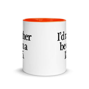 The Tractor Mugs Store I'D RATHER BE ON A 135 | Mug with Color Inside Quality Farmers Merch