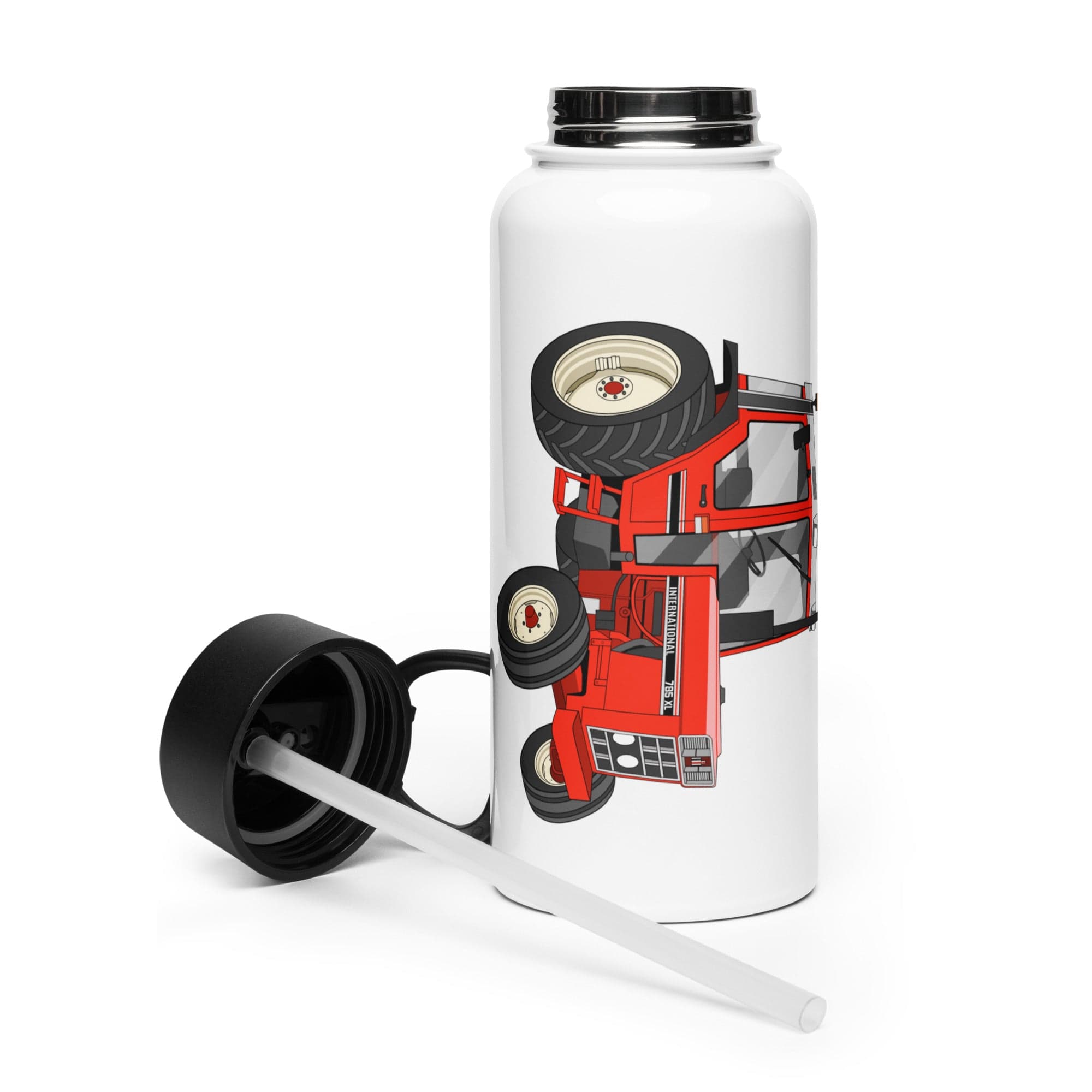 The Tractor Mugs Store International 785 XL  | Stainless Steel Water Bottle Quality Farmers Merch