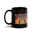 The Tractor Mugs Store International Cabin | Black Glossy Mug Quality Farmers Merch
