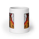 The Tractor Mugs Store International Cabin | White glossy mug Quality Farmers Merch