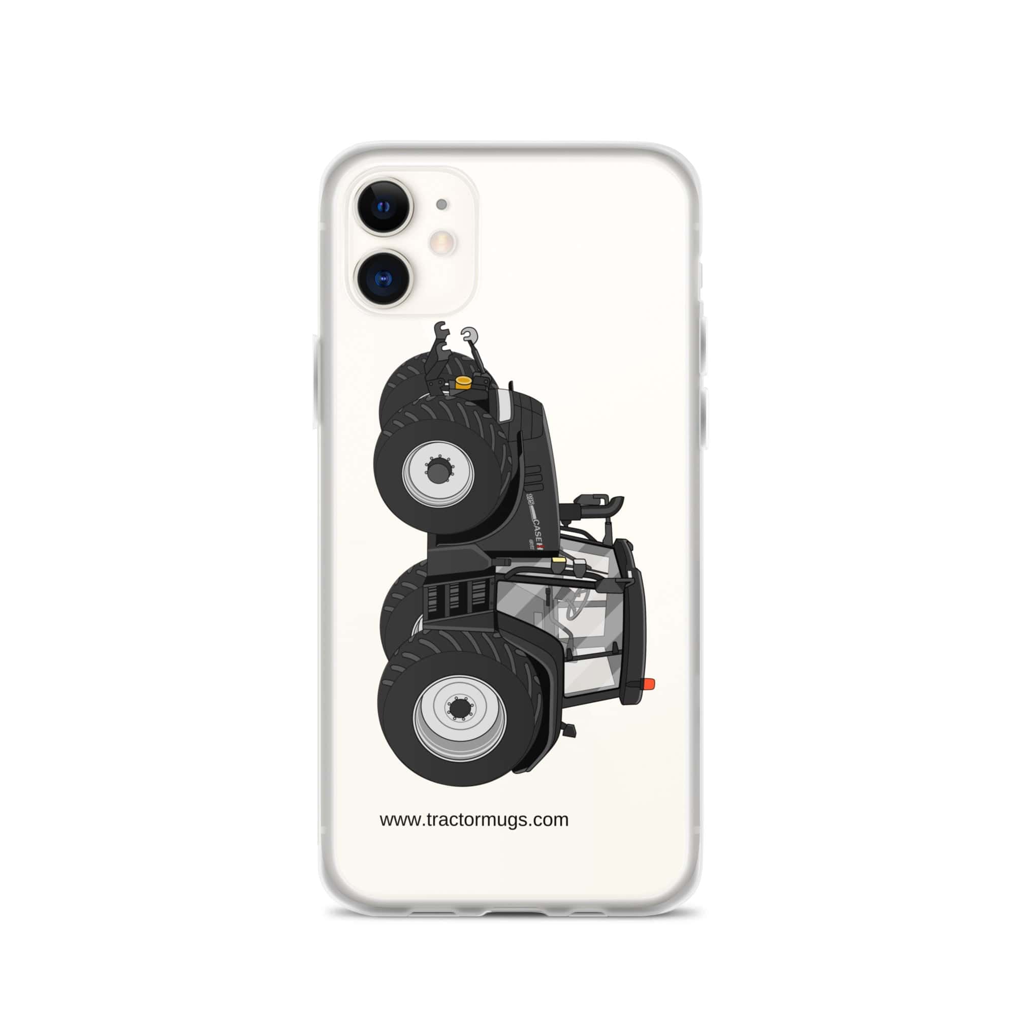 The Tractor Mugs Store iPhone 11 Case IH 195 CVX Black | Clear Case for iPhone® Quality Farmers Merch