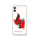 The Tractor Mugs Store iPhone 11 Case IH Axial Flow 2188 Harvester | Clear Case for iPhone® Quality Farmers Merch