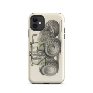 The Tractor Mugs Store iPhone 11 Fendt 930 Vario S4 Pencil Sketch | Tough Case for iPhone® Quality Farmers Merch
