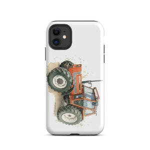 The Tractor Mugs Store iPhone 11 FIAT 110-90 DT Watercolor | Tough Case for iPhone® Quality Farmers Merch
