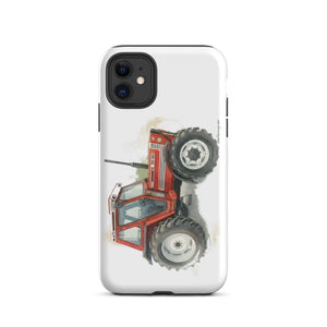 The Tractor Mugs Store iPhone 11 FIAT 90-90 DT Watercolor | Tough Case for iPhone® Quality Farmers Merch