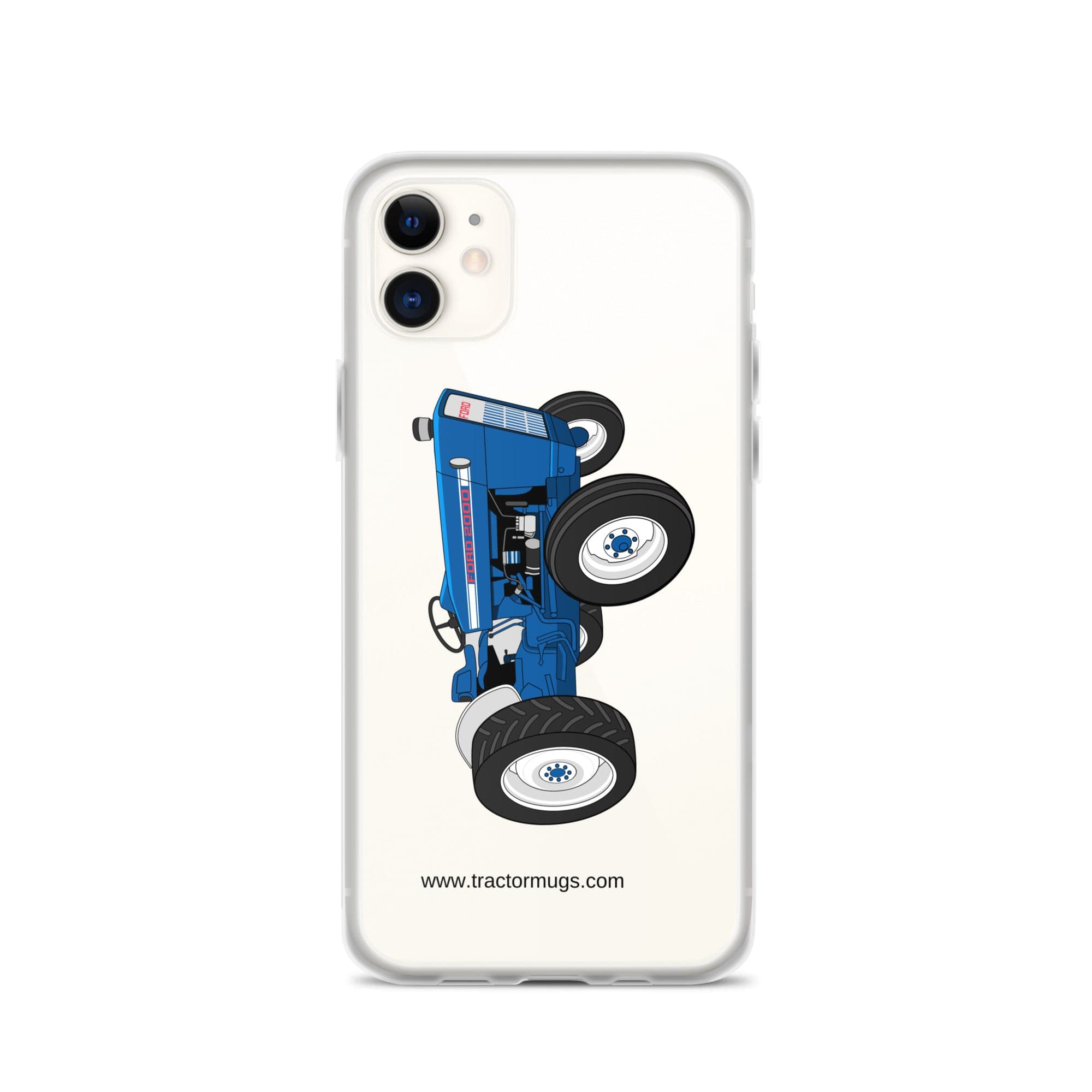 The Tractor Mugs Store iPhone 11 Ford 2000 (1963) |  Clear Case for iPhone® Quality Farmers Merch