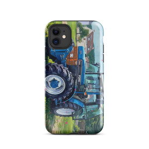 The Tractor Mugs Store iPhone 11 Ford 7840 Splash Art | Tough Case for iPhone® Quality Farmers Merch
