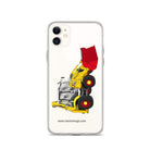 The Tractor Mugs Store iPhone 11 JCB 3CX 70th Anniversary Edition | Clear Case for iPhone® Quality Farmers Merch