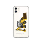 The Tractor Mugs Store iPhone 11 John Deere 410G Backhoe | Clear Case for iPhone® Quality Farmers Merch