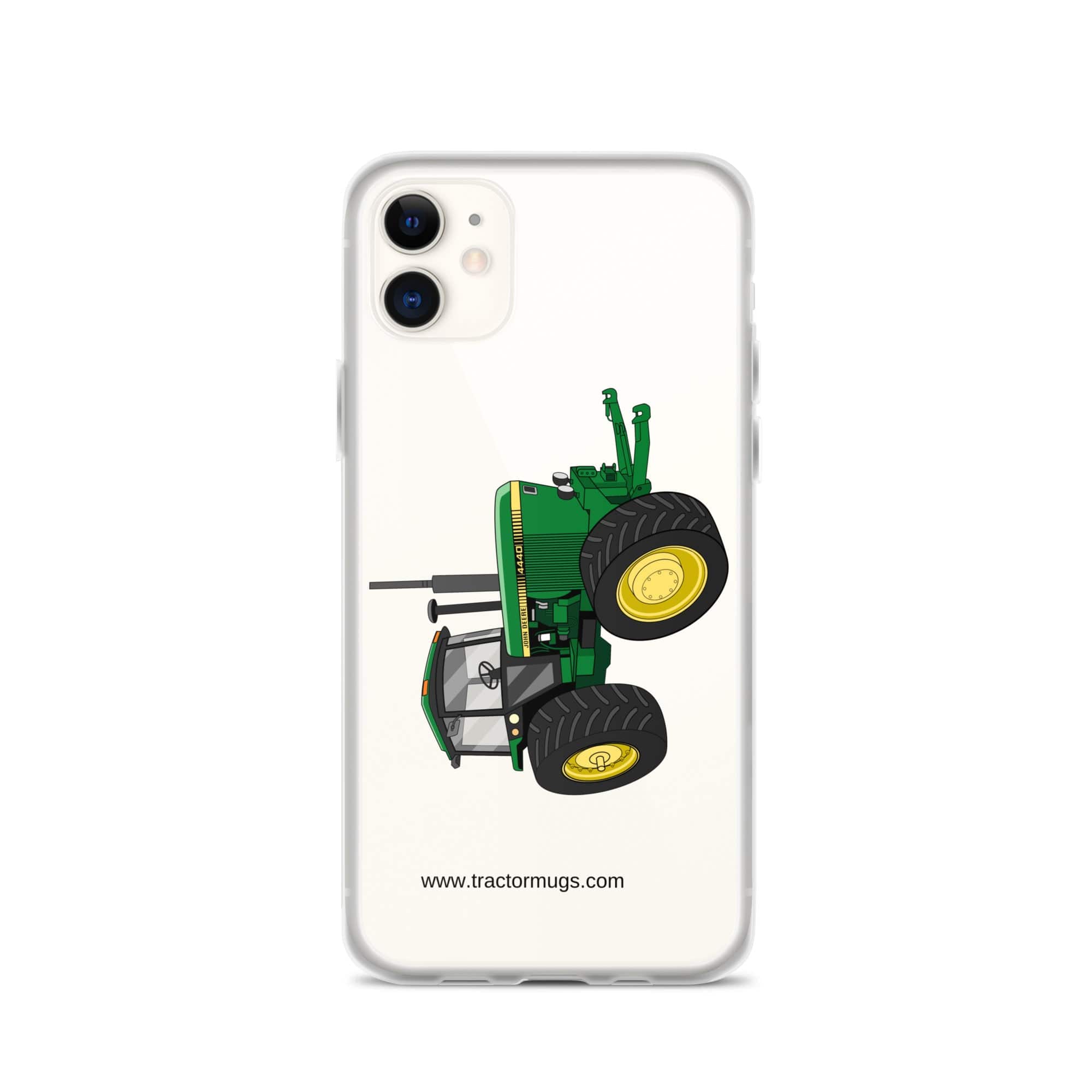 The Tractor Mugs Store iPhone 11 John Deere 4440 4WD  |  Clear Case for iPhone® Quality Farmers Merch