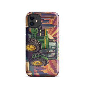 The Tractor Mugs Store iPhone 11 John Deere 7810 | Art Deco Tough Case for iPhone® Quality Farmers Merch