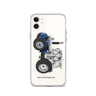 The Tractor Mugs Store iPhone 11 Jubilee Edition Silver Tractor | Clear Case for iPhone® Quality Farmers Merch