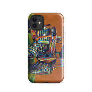 The Tractor Mugs Store iPhone 11 Massey Ferguson 168 | Splash Art Tough Case for iPhone® Quality Farmers Merch
