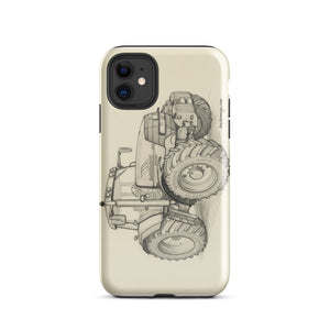 The Tractor Mugs Store iPhone 11 McCormick MTX 200 Pencil Sketch | Tough Case for iPhone® Quality Farmers Merch