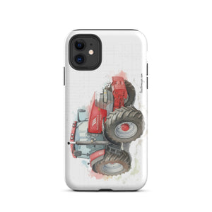 The Tractor Mugs Store iPhone 11 McCormick MTX 200 Watercolor | Tough Case for iPhone® Quality Farmers Merch