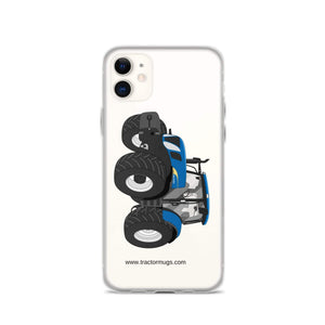 The Tractor Mugs Store iPhone 11 New Holland The 7040-1 | Clear Case for iPhone® Quality Farmers Merch