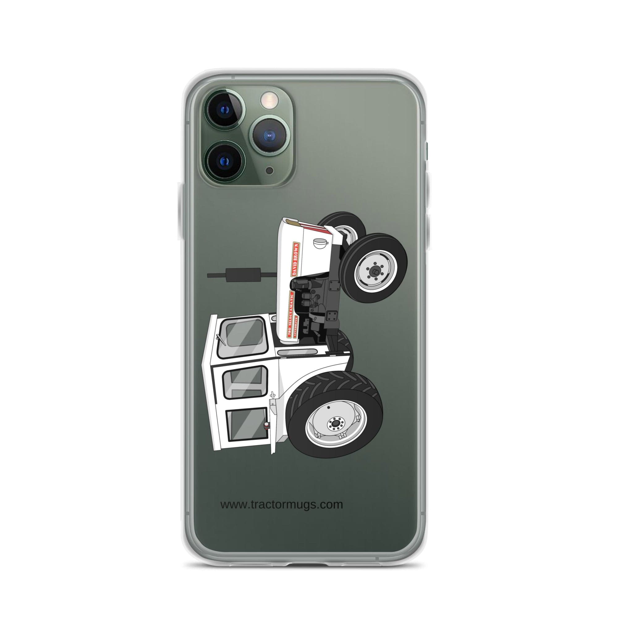 The Tractor Mugs Store iPhone 11 Pro David Brown 780 Selectamatic | Clear Case for iPhone® Quality Farmers Merch