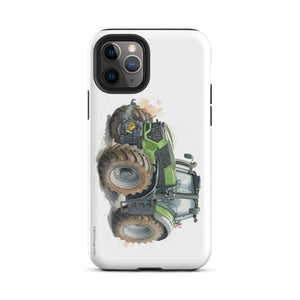 The Tractor Mugs Store iPhone 11 Pro Deutz-Fahr 9340 Watercolor | Tough Case for iPhone® Quality Farmers Merch