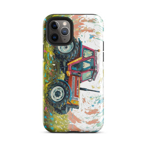 The Tractor Mugs Store iPhone 11 Pro FIAT 90-90 DT Splash Art | Tough Case for iPhone® Quality Farmers Merch