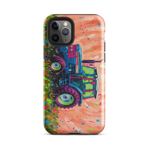 The Tractor Mugs Store iPhone 11 Pro Ford 6640 Splash Art | Tough Case for iPhone® Quality Farmers Merch