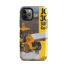 The Tractor Mugs Store iPhone 11 Pro JCB 3CX 4x4x4 Brochure | Tough Case for iPhone® Quality Farmers Merch