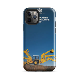 The Tractor Mugs Store iPhone 11 Pro JCB 3CX Sitemaster Advert (1988) | Tough Case for iPhone® Quality Farmers Merch