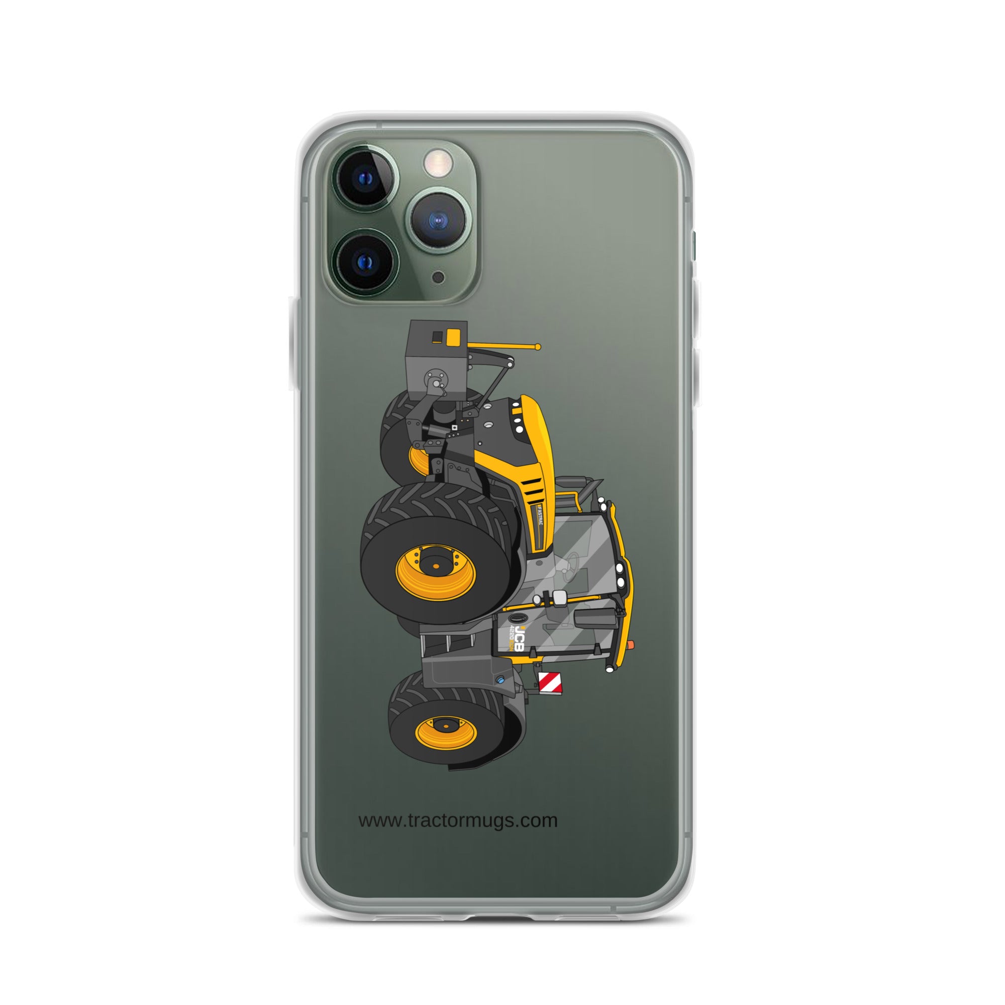 The Tractor Mugs Store iPhone 11 Pro JCB Fastrac 4220 Icon | Clear Case for iPhone® Quality Farmers Merch