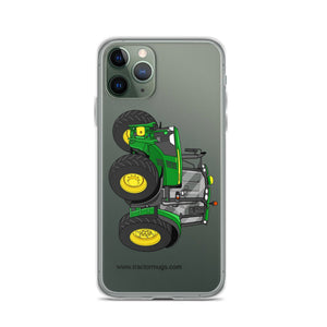 The Tractor Mugs Store iPhone 11 Pro John Deere 6155 M | Clear Case for iPhone® Quality Farmers Merch