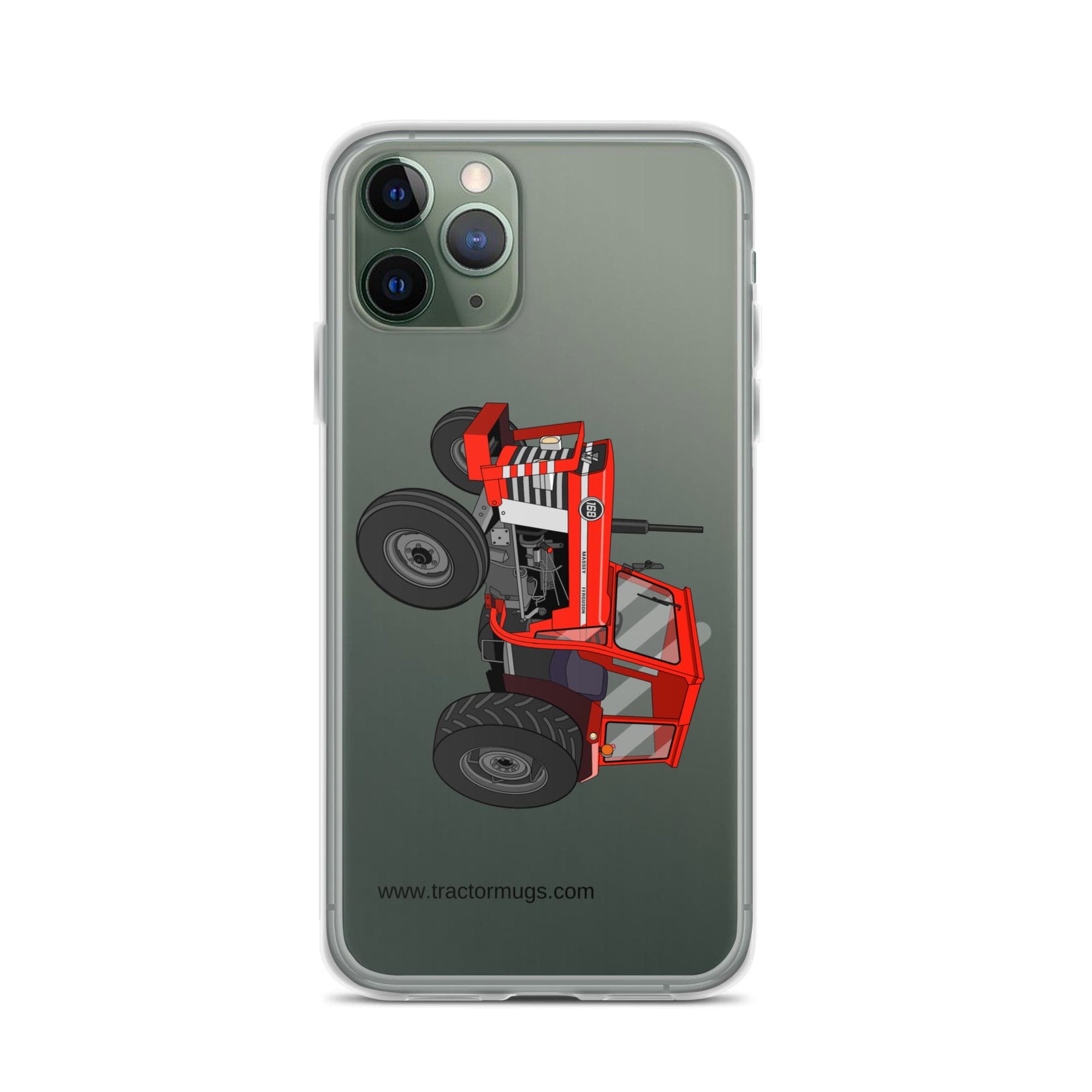 The Tractor Mugs Store iPhone 11 Pro Massey Ferguson 168 |  Clear Case for iPhone® Quality Farmers Merch