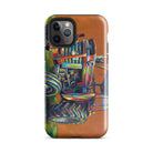 The Tractor Mugs Store iPhone 11 Pro Massey Ferguson 168 | Splash Art Tough Case for iPhone® Quality Farmers Merch