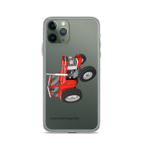 The Tractor Mugs Store iPhone 11 Pro Massey Ferguson 185  |  Clear Case for iPhone® Quality Farmers Merch